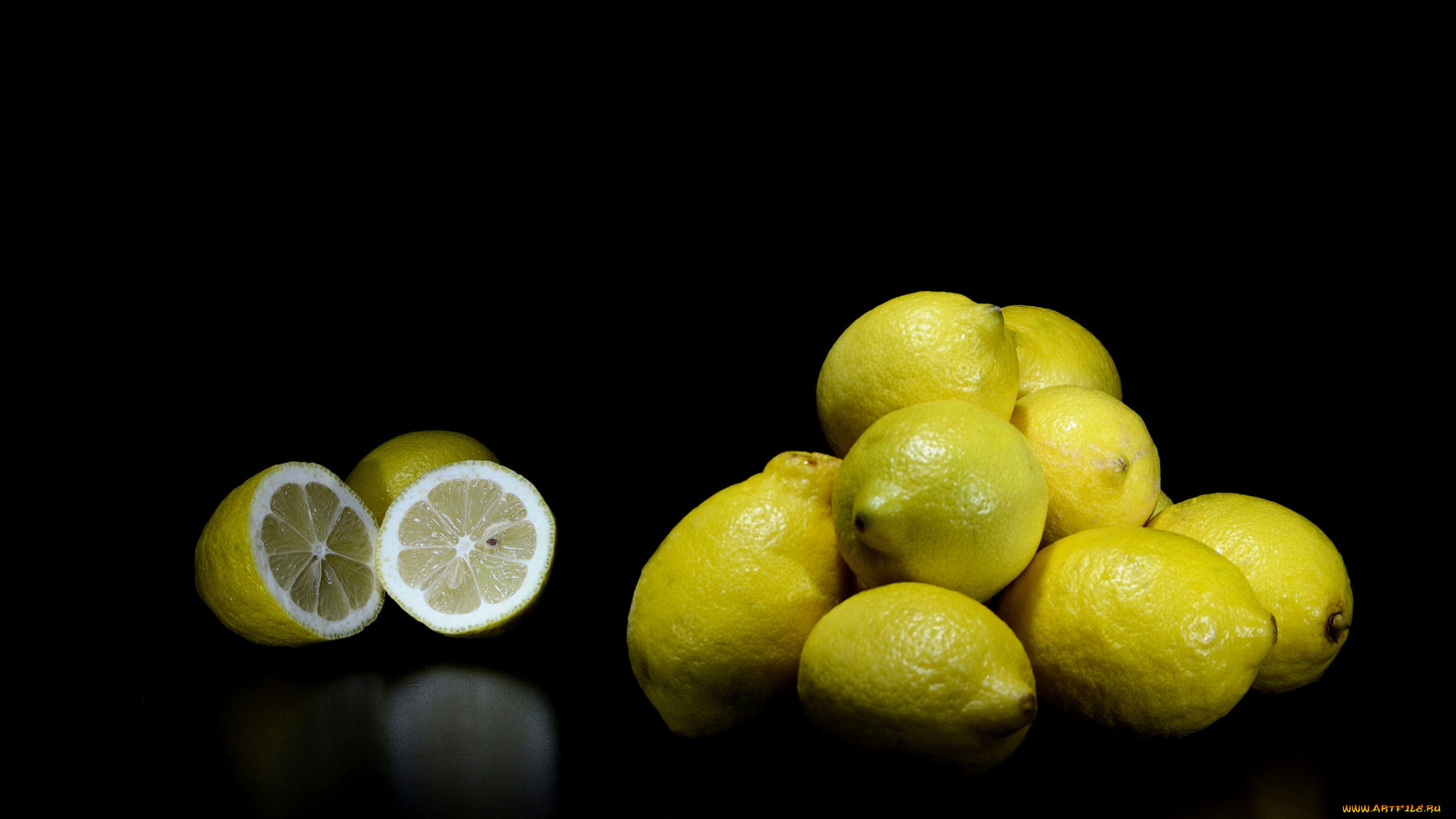 еда, цитрусы, лимоны