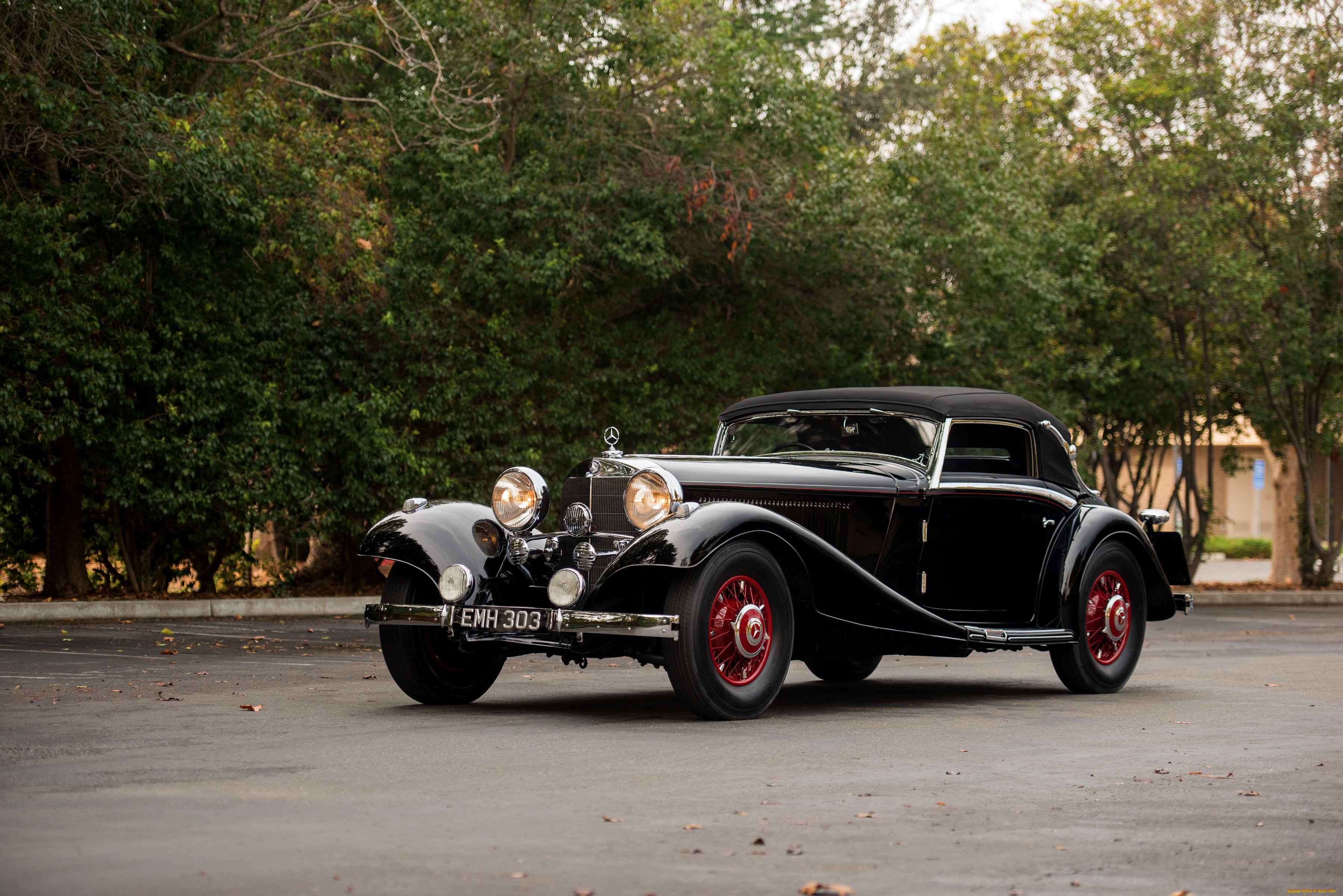 автомобили, классика, mercedes-benz, ретро, 1935, cabriolet