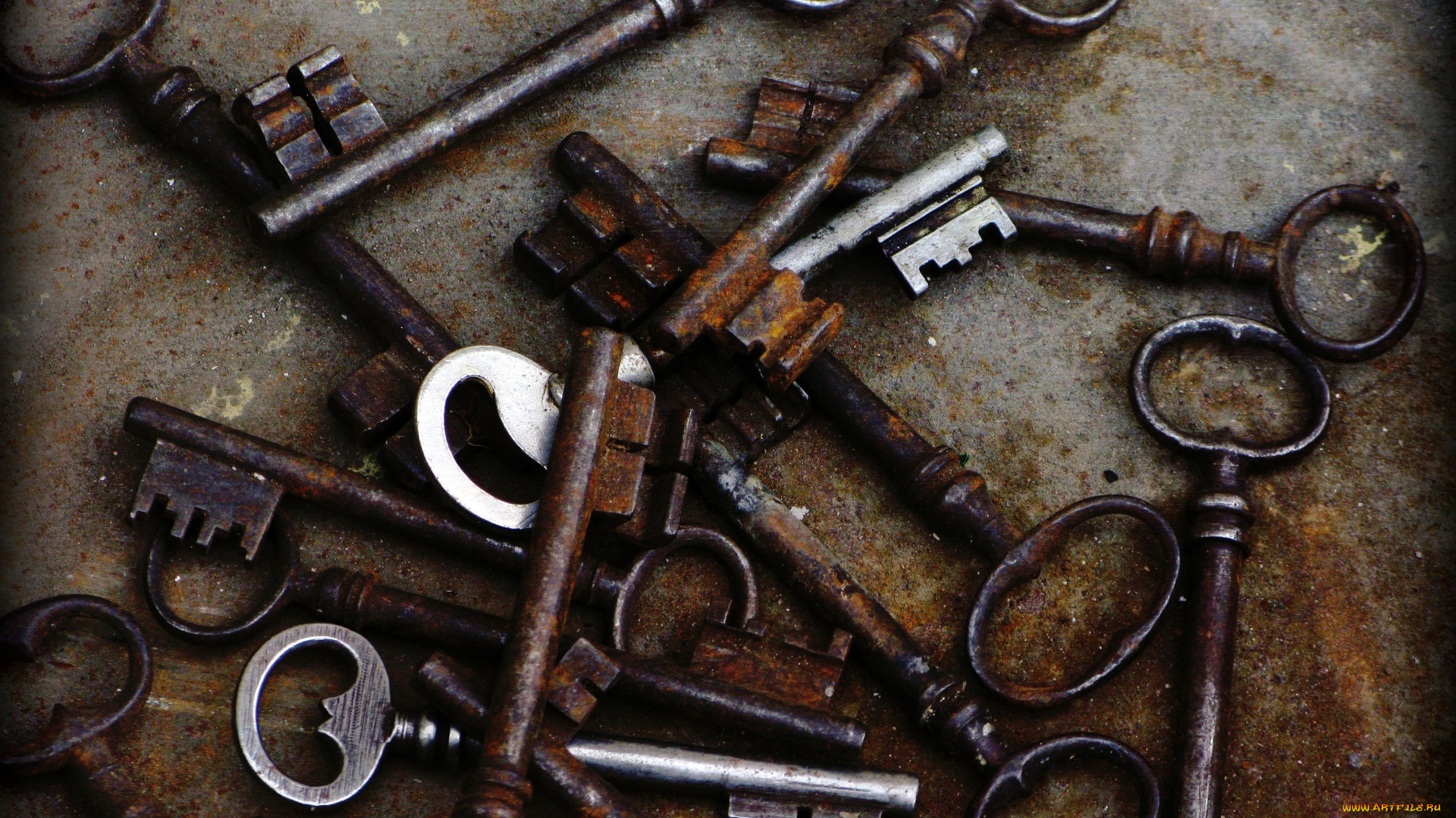разное, ключи, замки, дверные, ручки, ржавые, старые