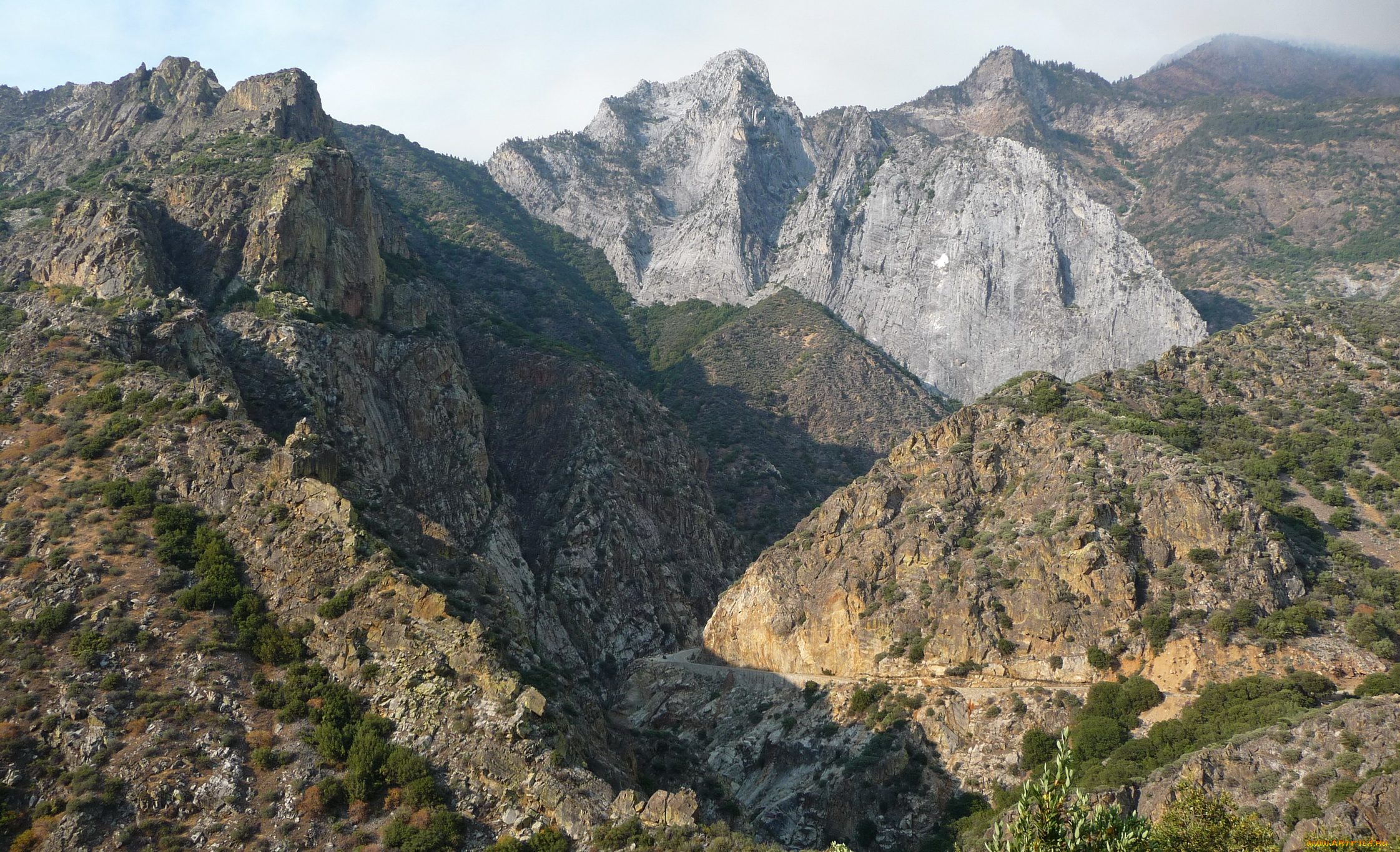 sequoia, kings, canyon, national, park, природа, горы