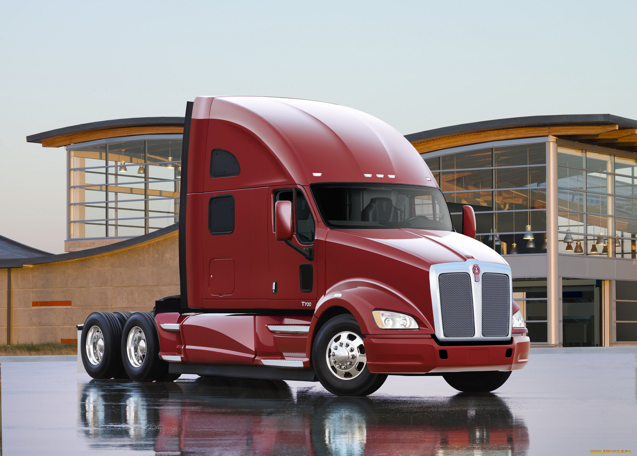 kenworth, -, t700, автомобили, kenworth, грузовик, тяжелый, тягач, седельный