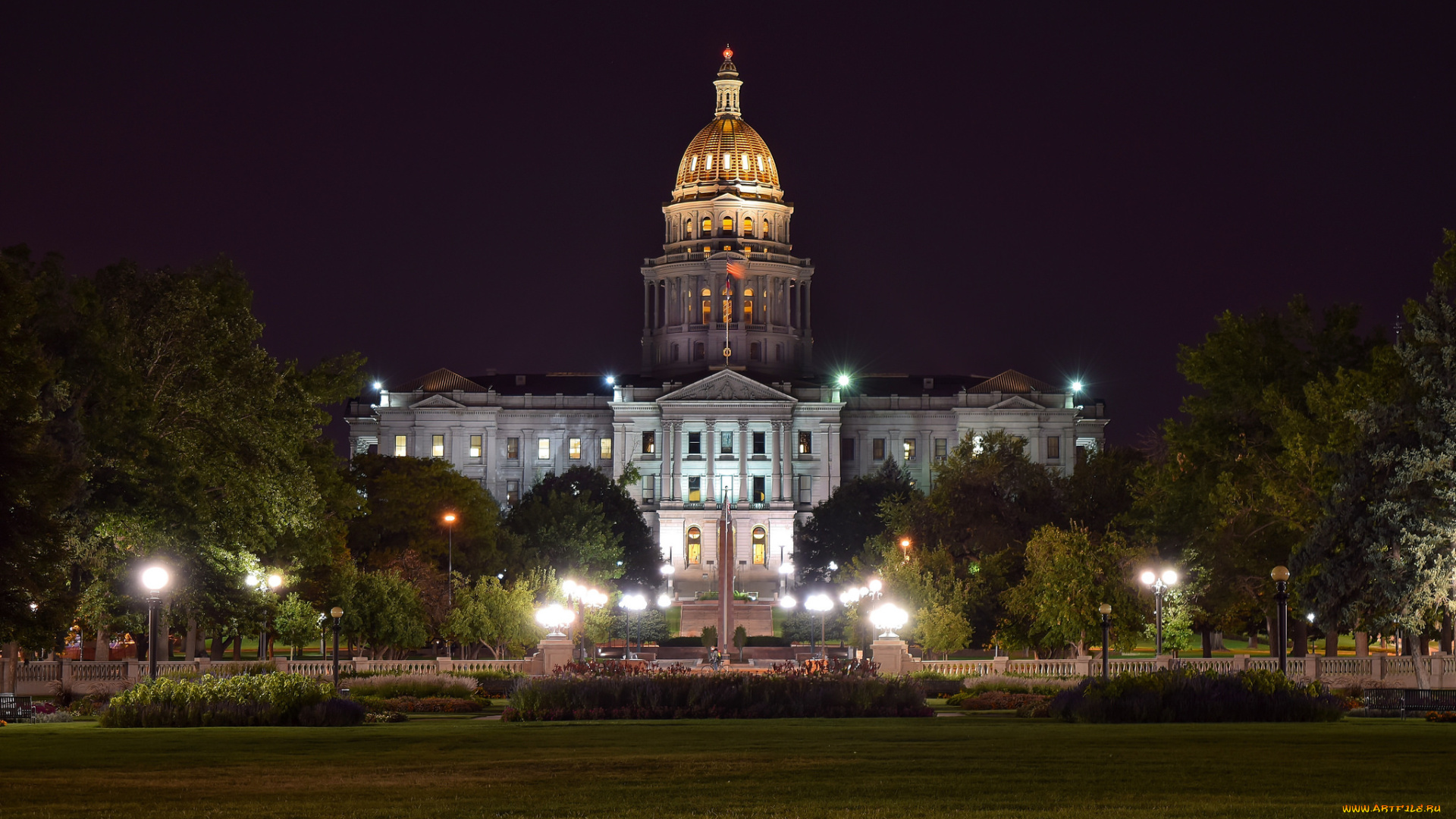 colorado, state, capitol, building, города, -, здания, , дома, лужайка, дворец