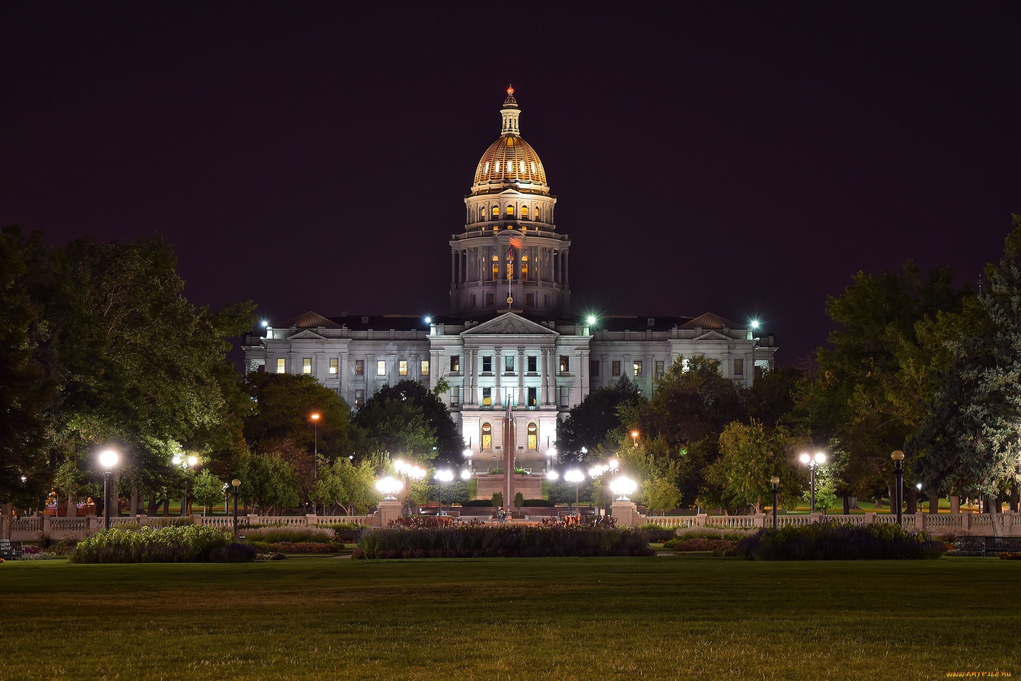 colorado, state, capitol, building, города, -, здания, , дома, лужайка, дворец