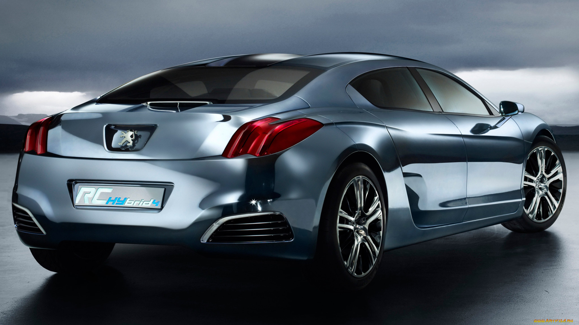 peugeot, rc, hybrid, 4, concept, 2008, автомобили, peugeot, 2008, rc, concept, hybrid, 4