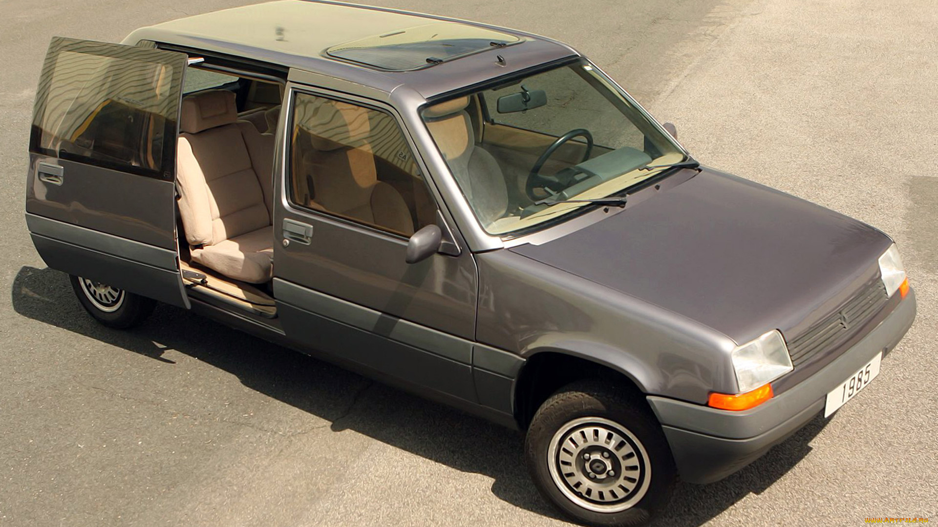 renault, super, van, cinq, concept, 1985, автомобили, renault, super, concept, cinq, van, 1985