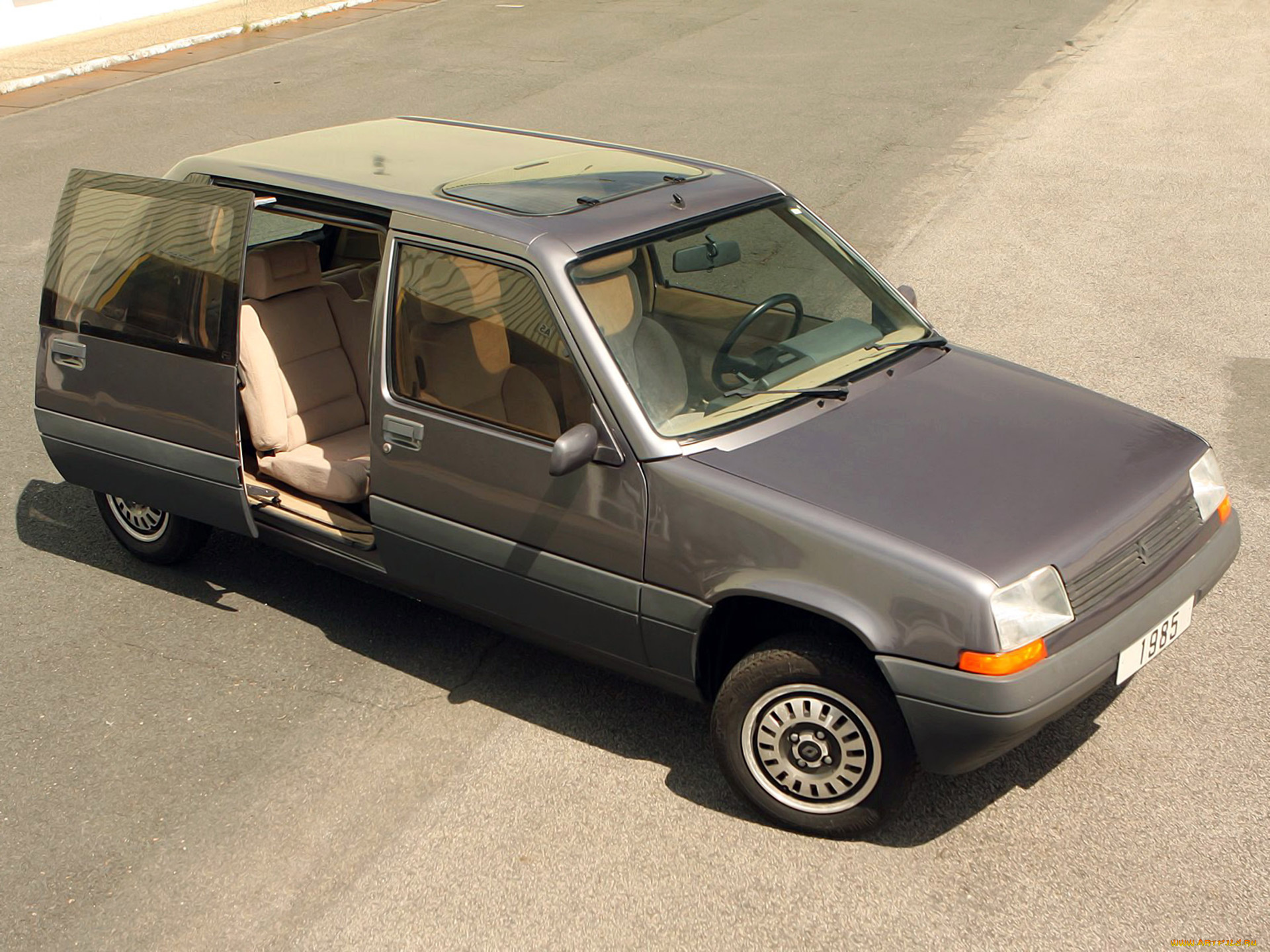 renault, super, van, cinq, concept, 1985, автомобили, renault, super, concept, cinq, van, 1985
