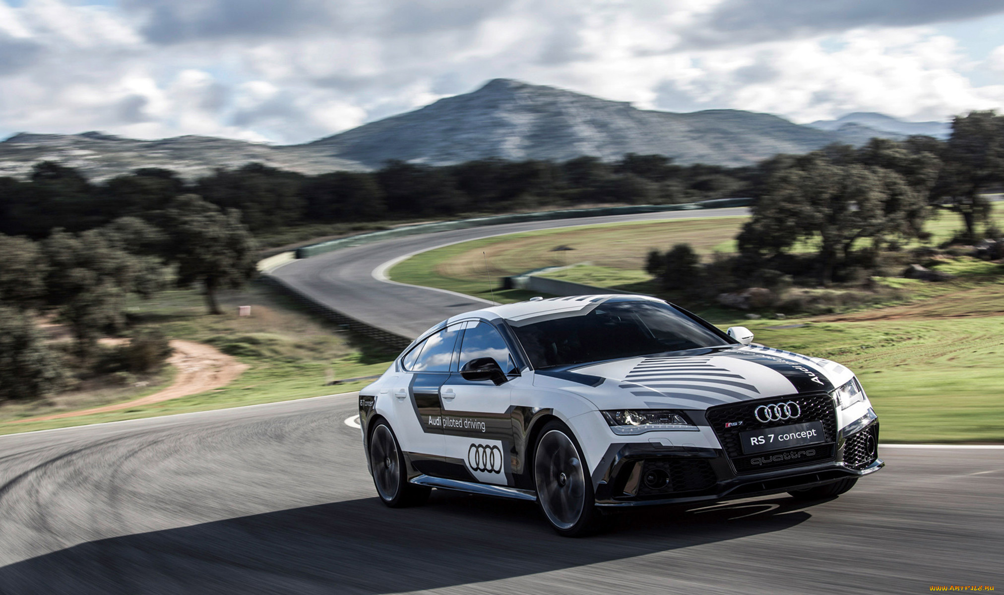 audi, rs7, piloted, driving, concept, 2014, автомобили, audi, piloted, driving, 2014, concept, rs7