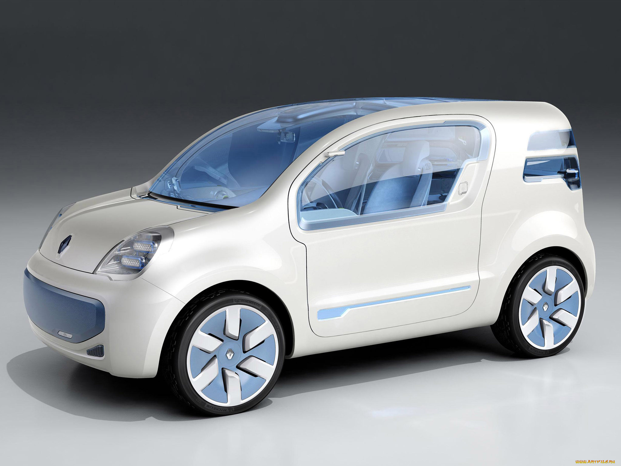 renault, kangoo, z-e, concept, 2009, автомобили, renault, kangoo, z-e, concept, 2009