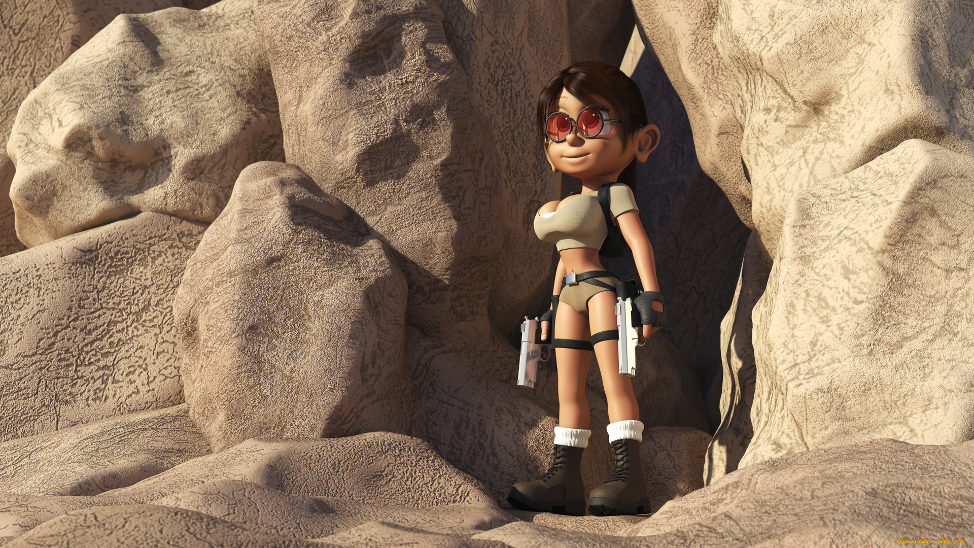 3д, графика, мультфильмы, и, в, игры, lara, croft