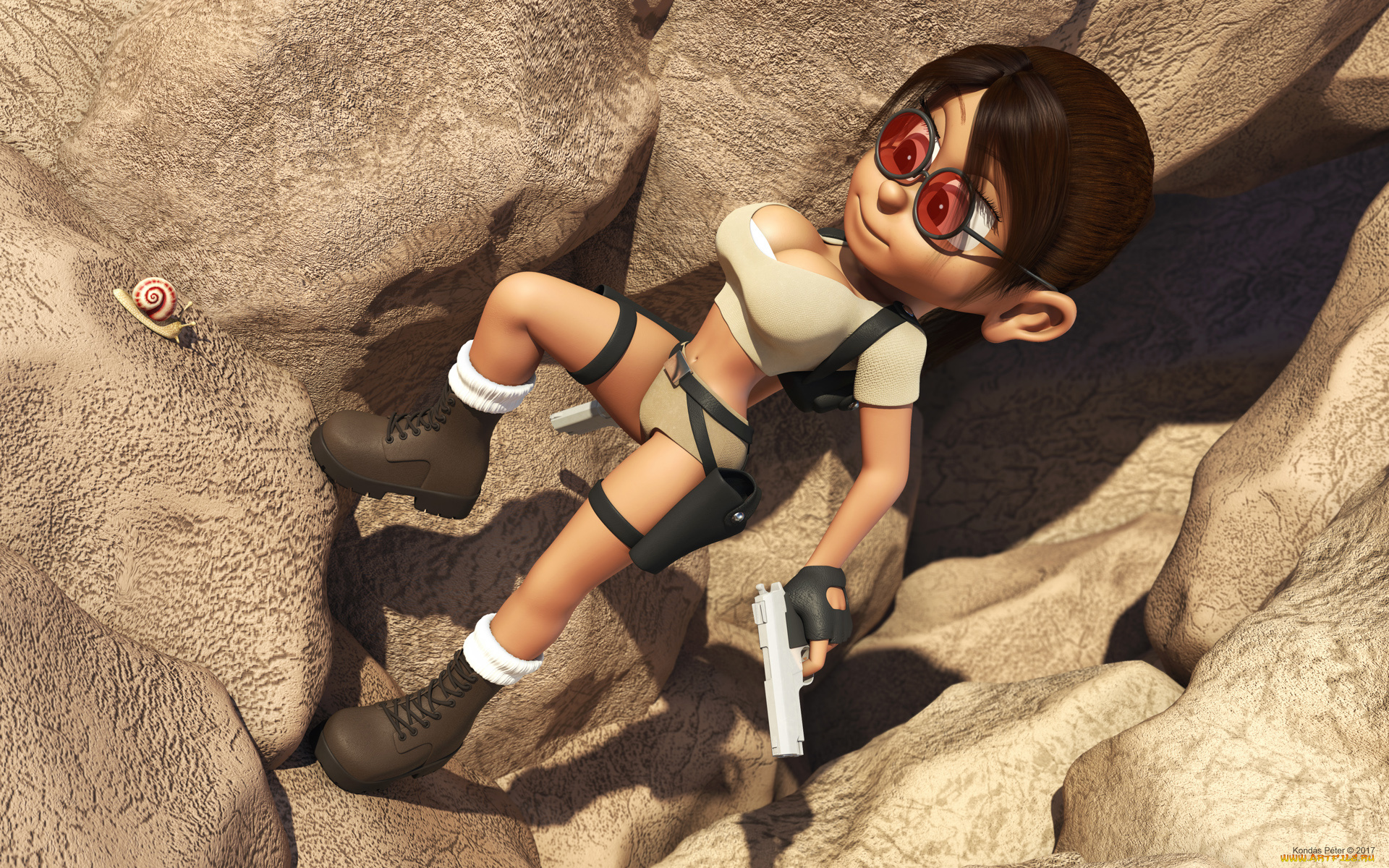 3д, графика, мультфильмы, и, в, игры, lara, croft