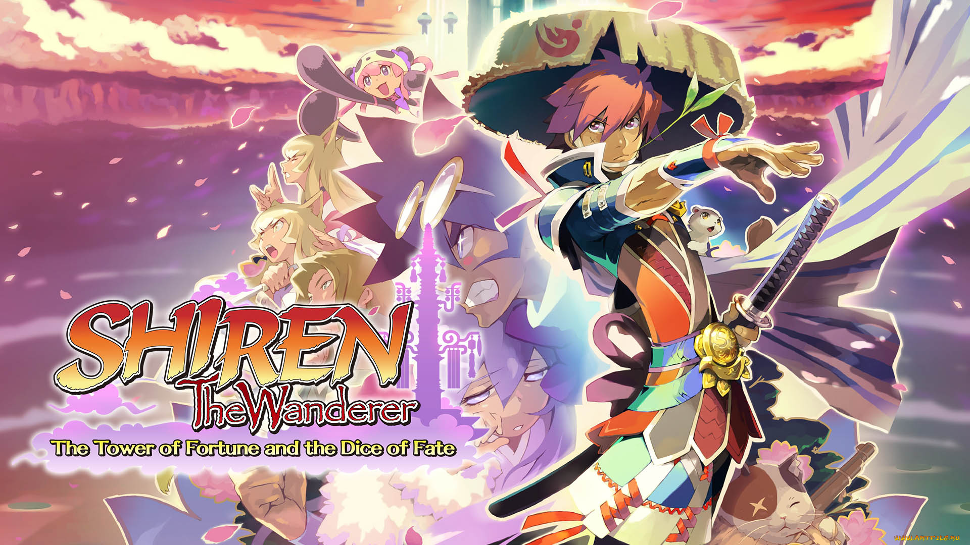 shiren, the, wanderer, the, tower, of, fortune, a, видео, игры, ---другое, shiren, the, wanderer, tower, of, fortune, a