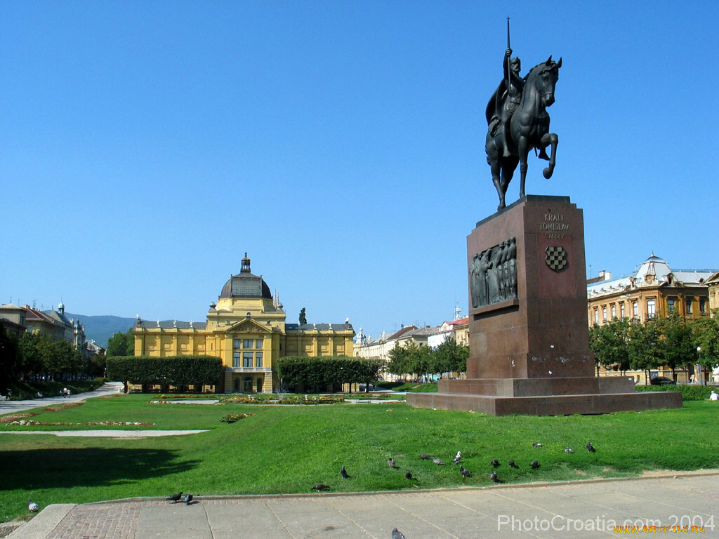 zagreb, города, памятники, скульптуры, арт, объекты