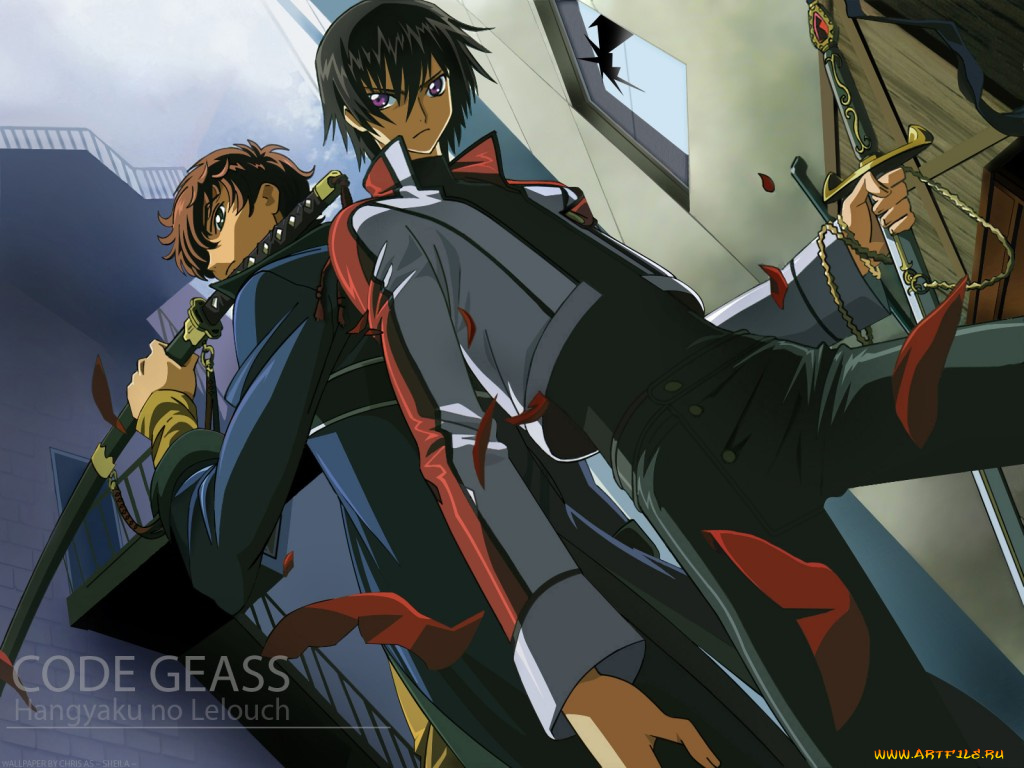 g101, аниме, code, geass