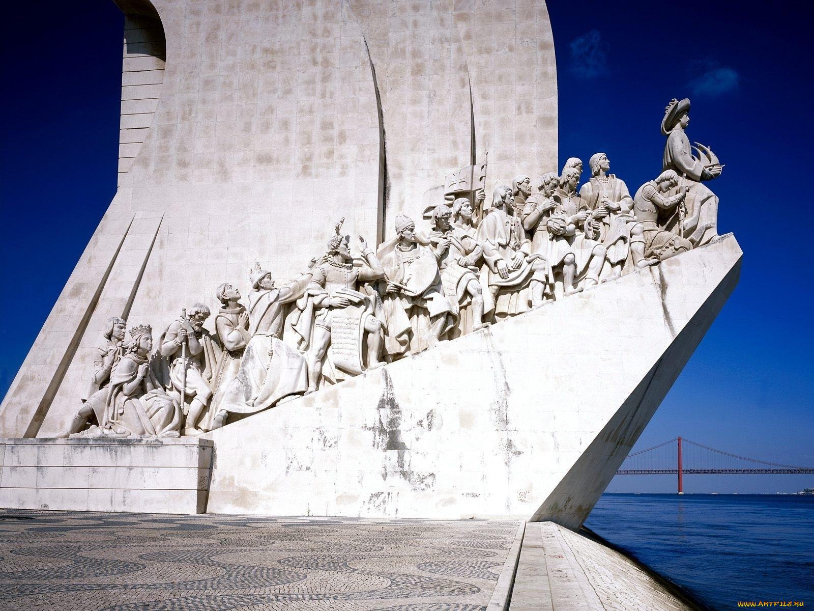 monument, to, the, discoveries, lisbon, города, лиссабон, португалия