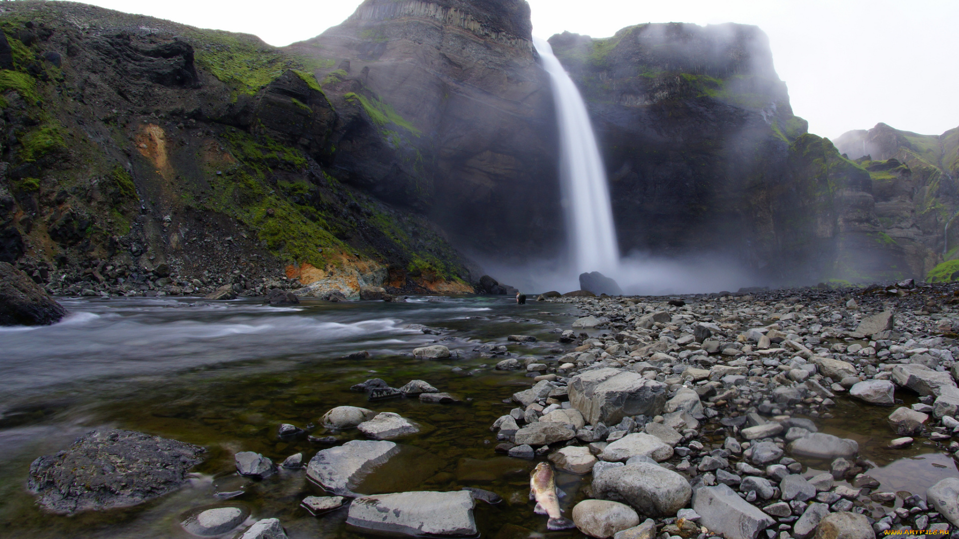 природа, водопады, водопад