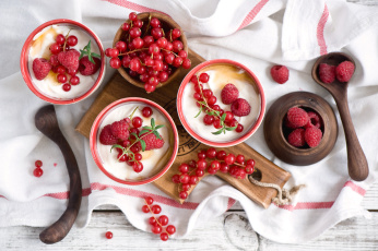 Картинка еда мороженое +десерты ягоды сыр