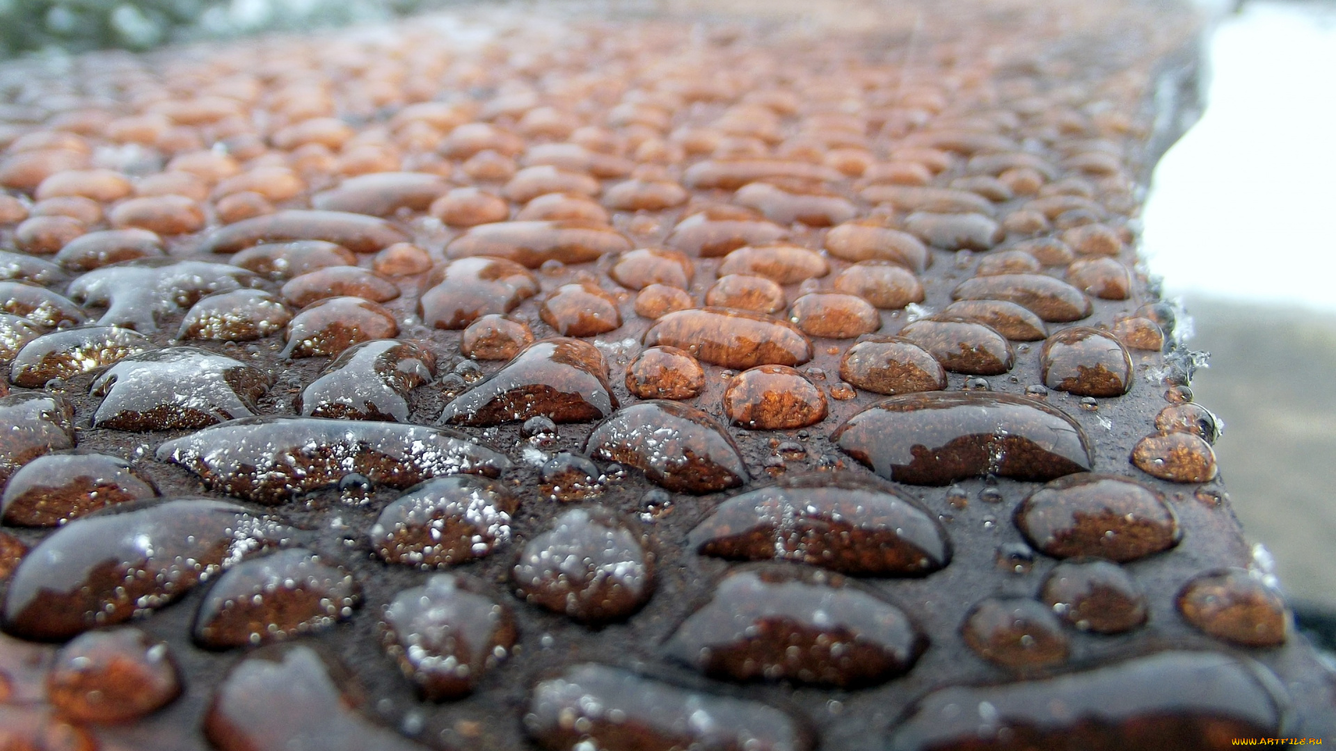 разное, капли, , брызги, , всплески, macro, rocks, pavement, rain, drops, water, вода, дождь, мостовая, тротуар, камни, булыжники, макро