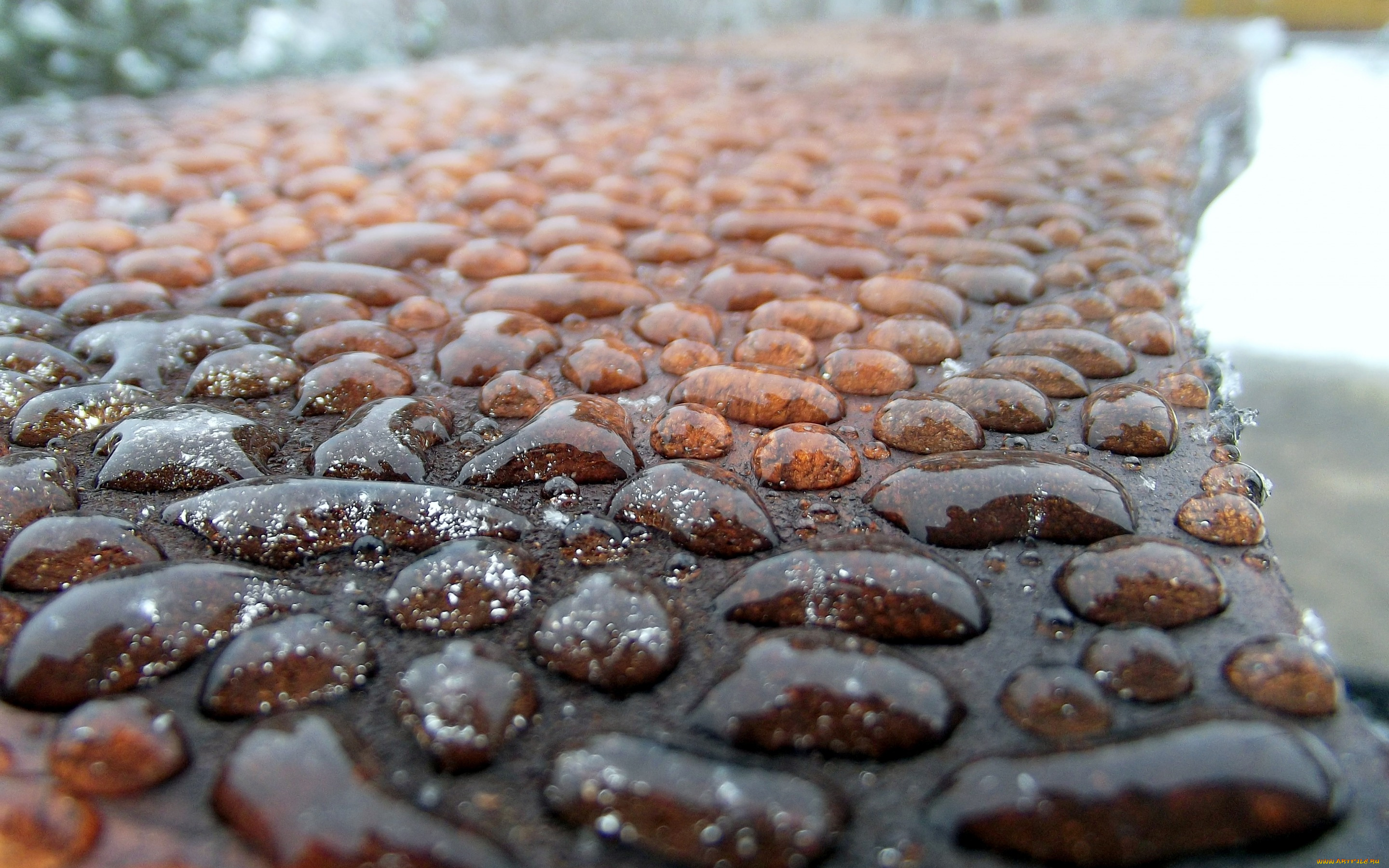 разное, капли, , брызги, , всплески, macro, rocks, pavement, rain, drops, water, вода, дождь, мостовая, тротуар, камни, булыжники, макро