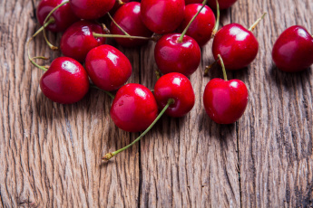 Картинка еда вишня +черешня ягоды