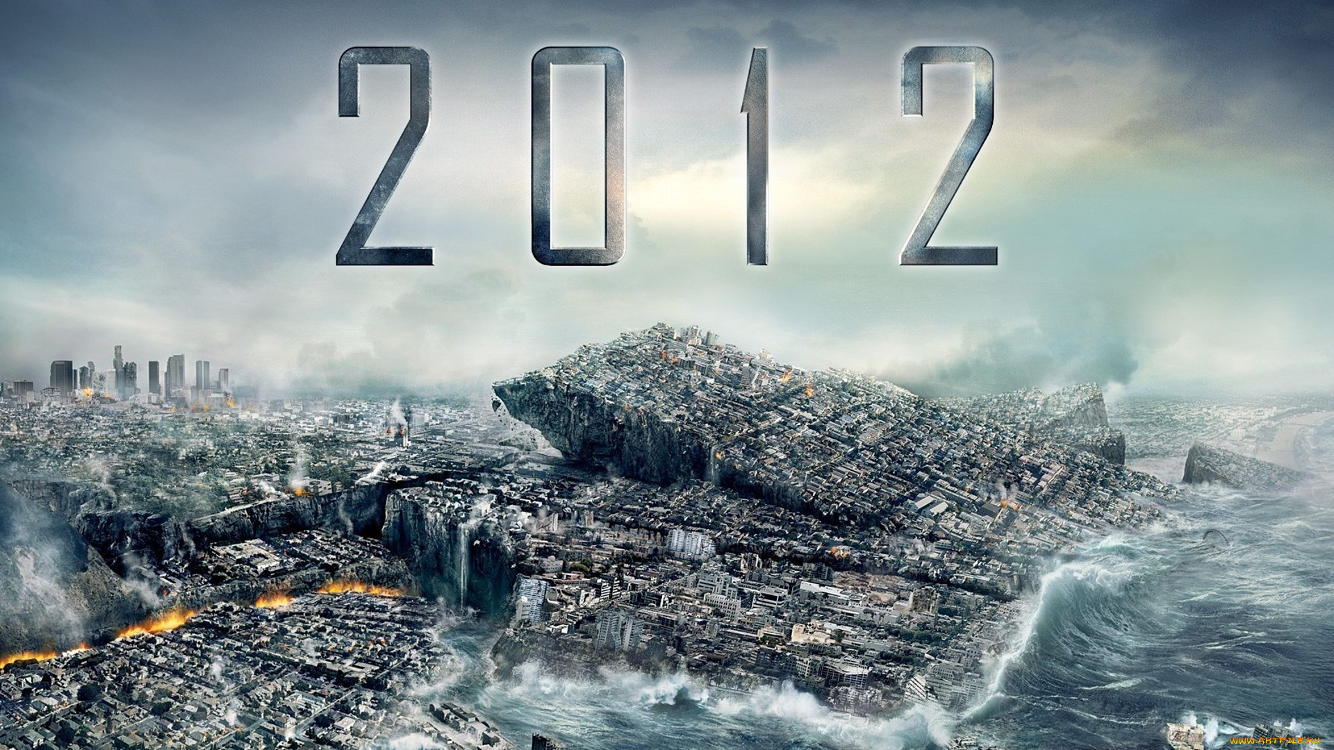 кино, фильмы, 2012, город, наводнение, землетрясение, катастрофа