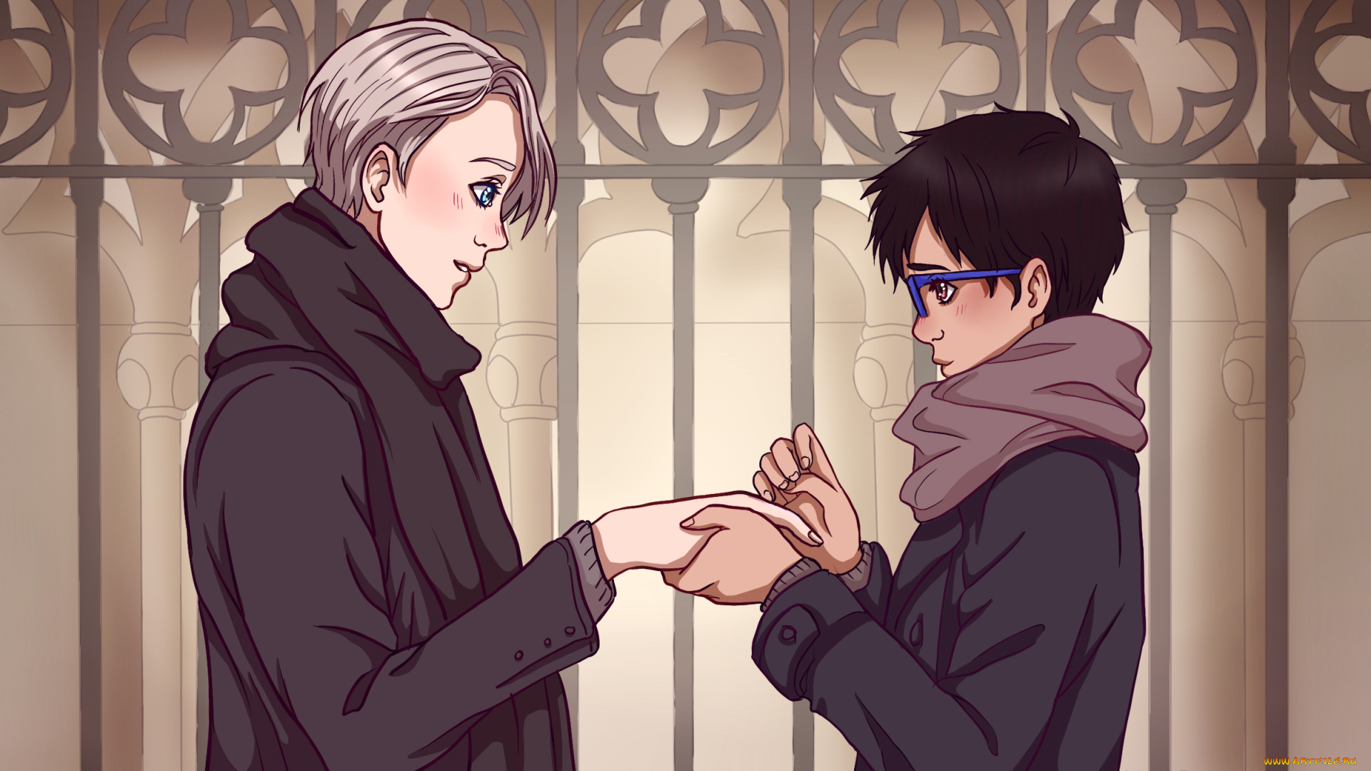 аниме, yuri, on, ice, yuri, on, ice, арт, юрий, на, льду, юри, катсуки, виктор, никифоров