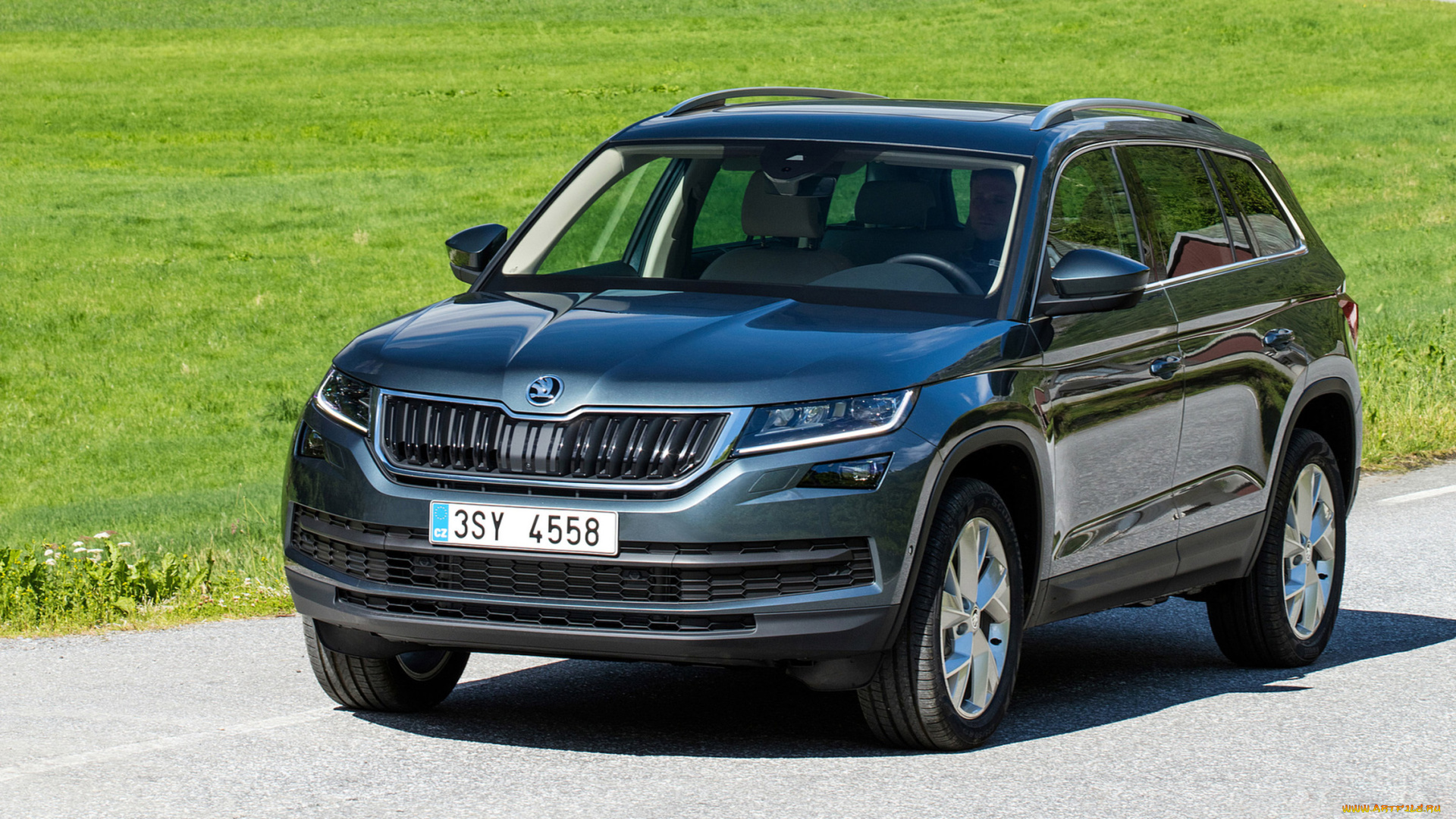 skoda, kodiaq, 2017, автомобили, skoda, kodiaq, 2017, внедорожник