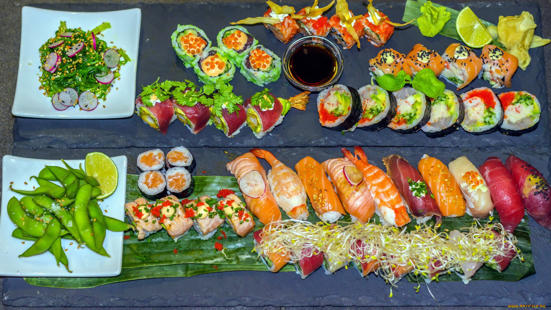 еда, рыба, , морепродукты, , суши, , роллы, ассорти, роллы, кухня, японская