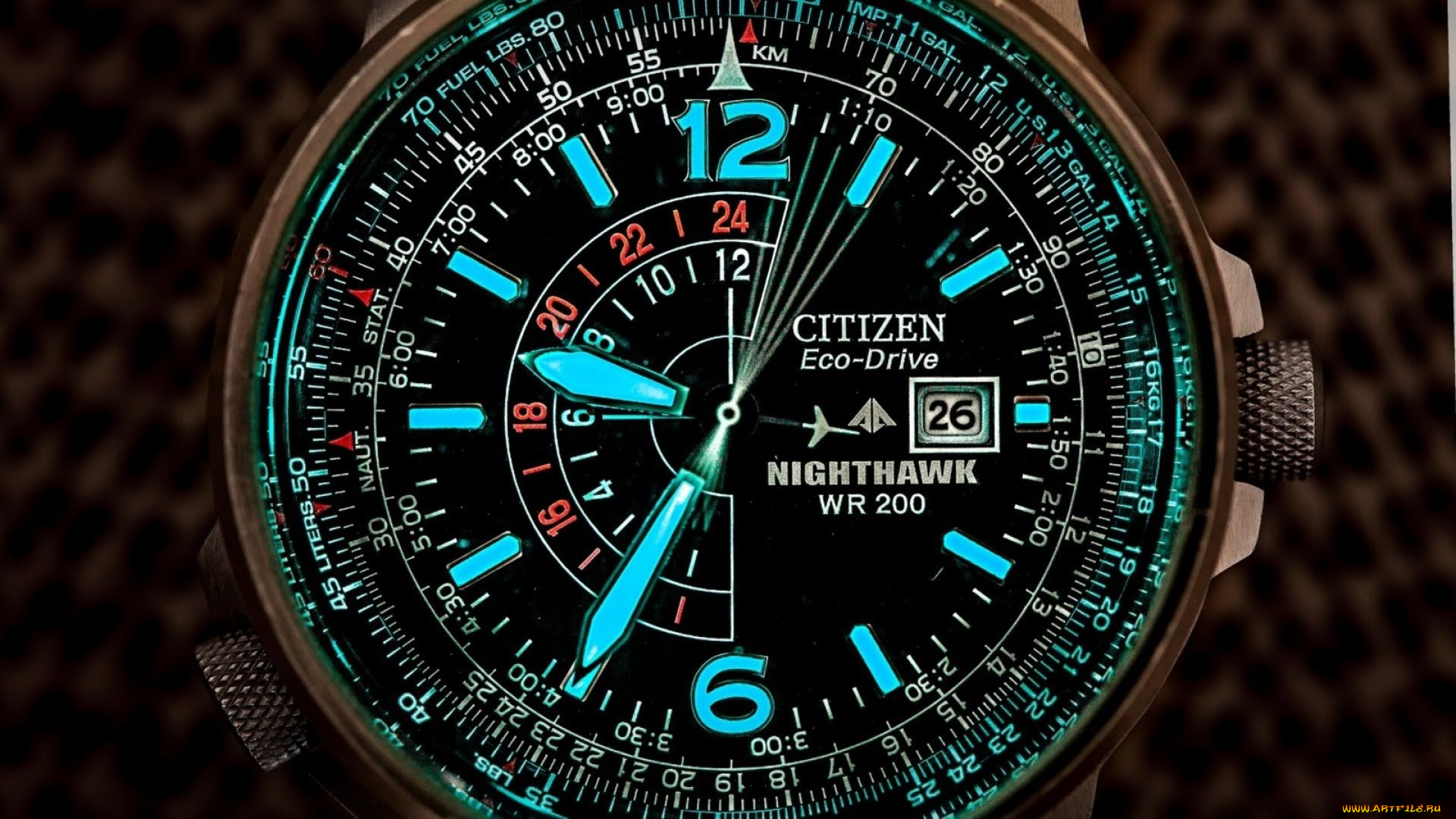 бренды, citizen, nighthawk, pilot, wr200, eco, drive, наручные, часы, с, водозащитой