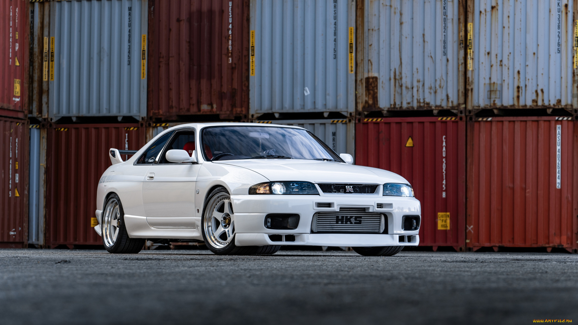 автомобили, nissan, datsun, white, skyline, r33, containers