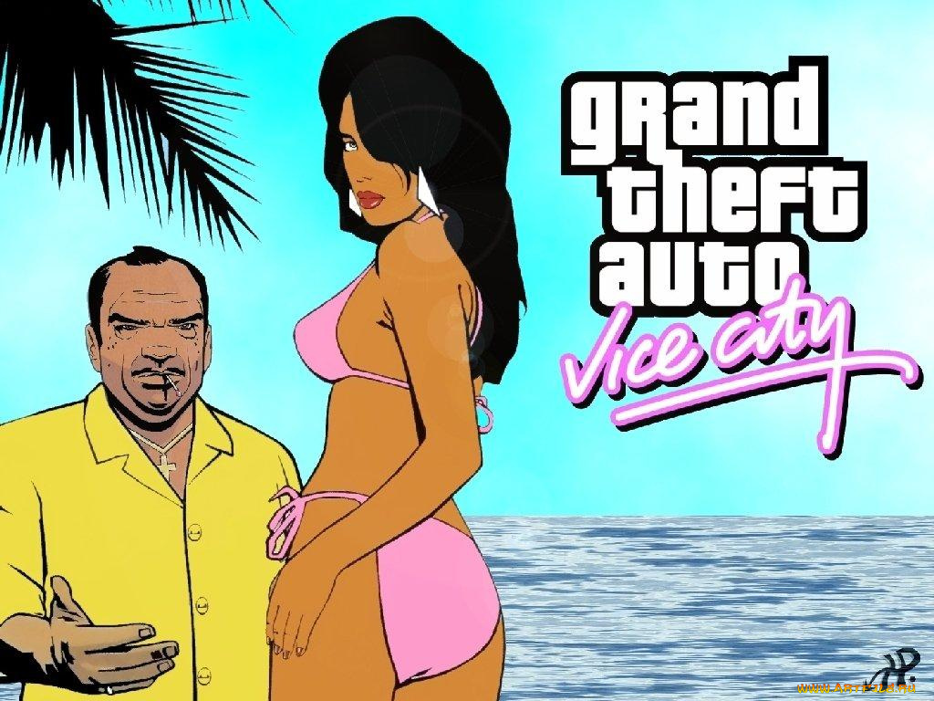 gta, vice, city, видео, игры, grand, theft, auto