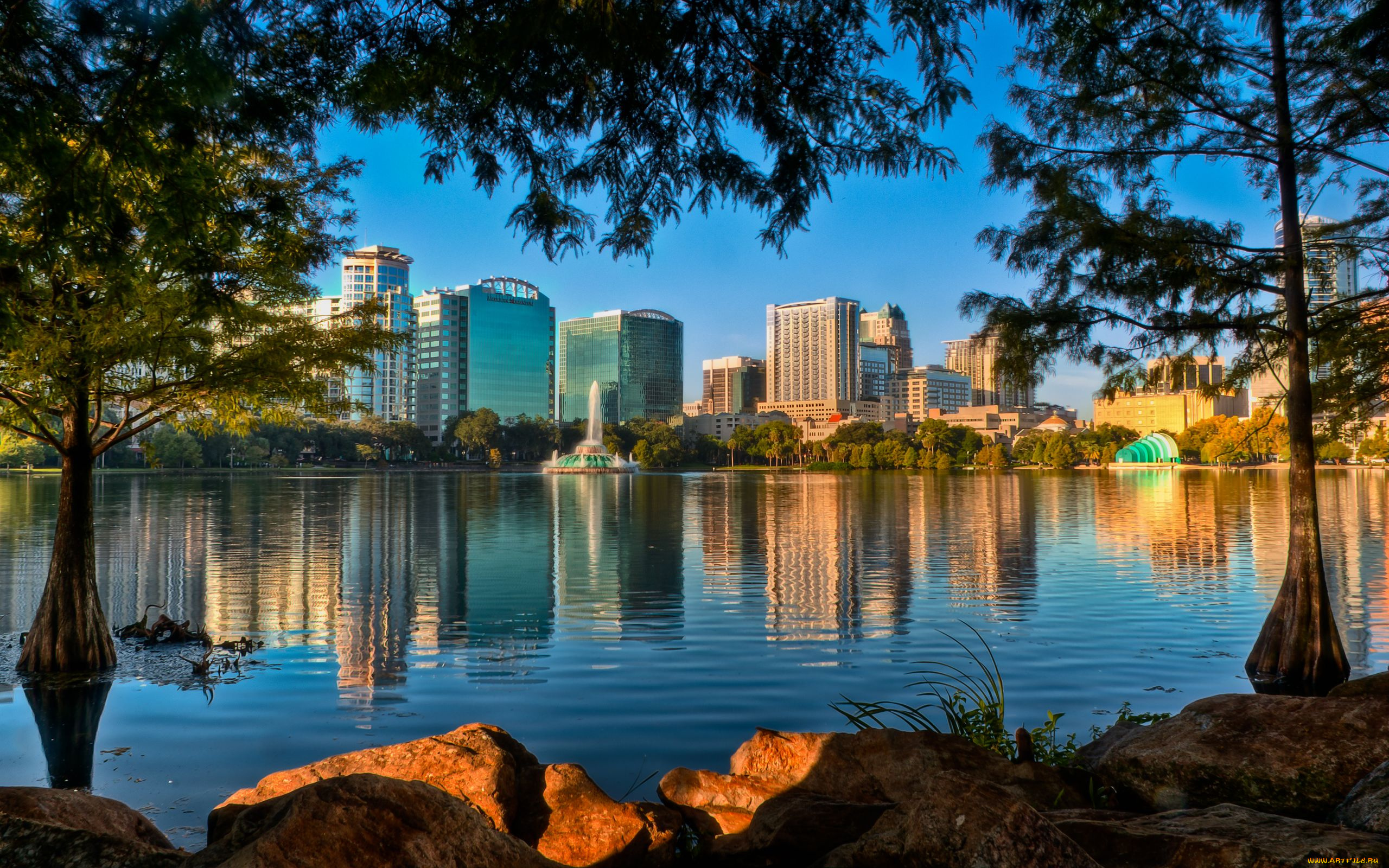 orlando, города, пейзажи