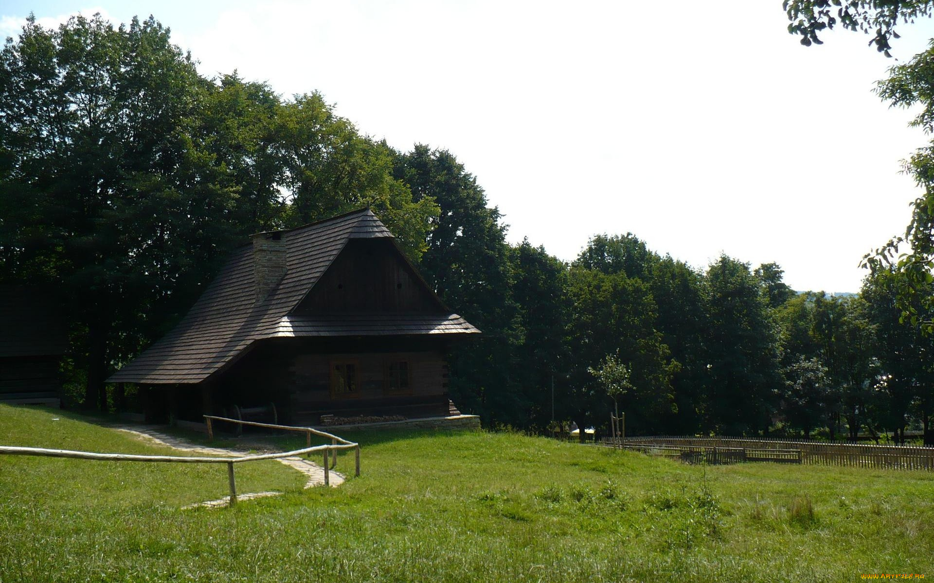 разное, сооружения, постройки, дом, лужайка