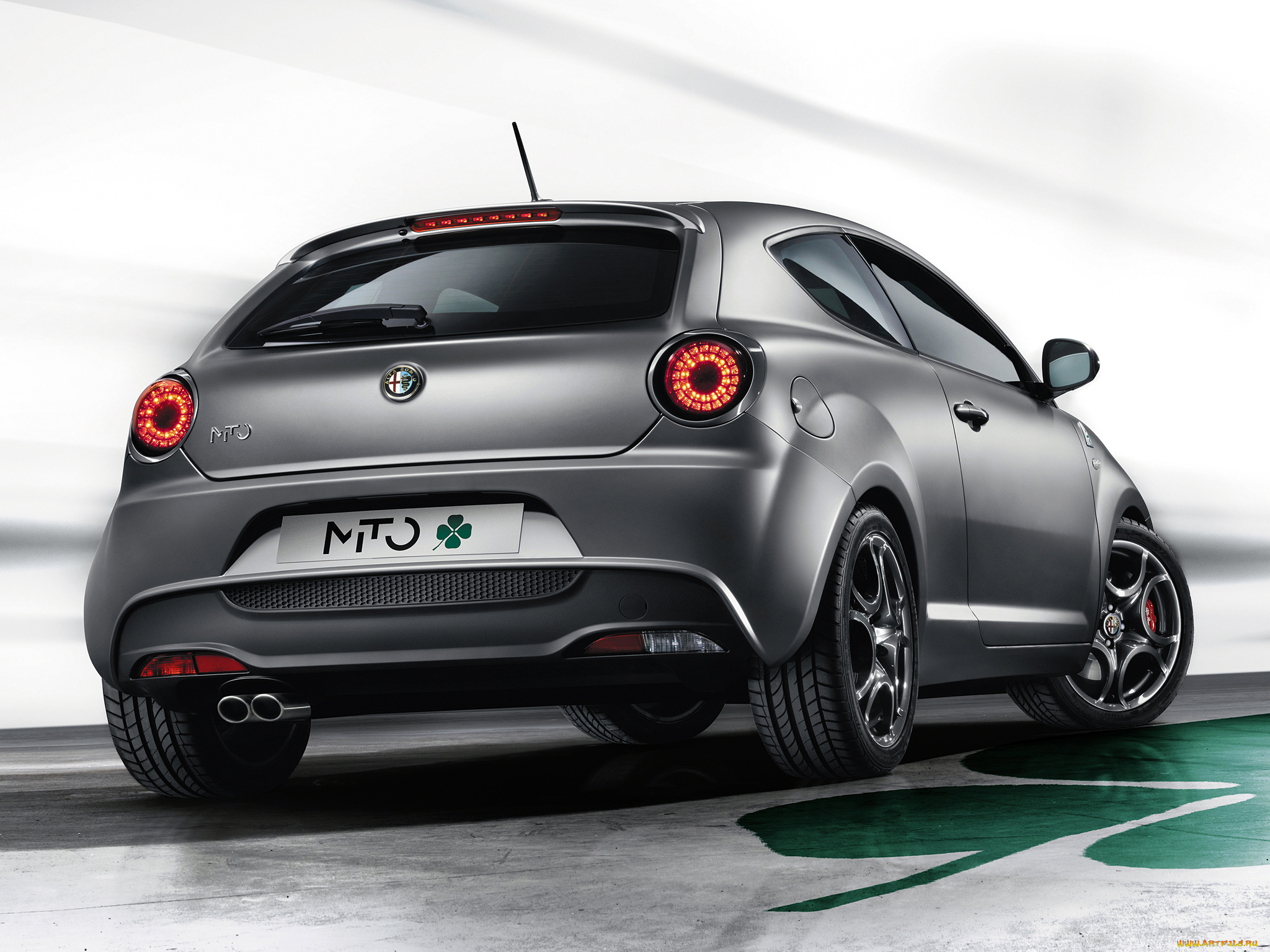 автомобили, alfa, romeo, mito, alfa, romeo, 2014, 955, verde, quadrifoglio