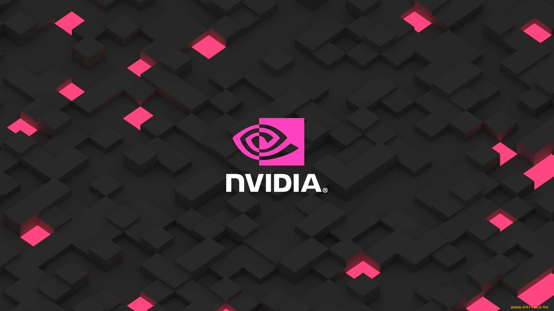 компьютеры, nvidia, фон, логотип