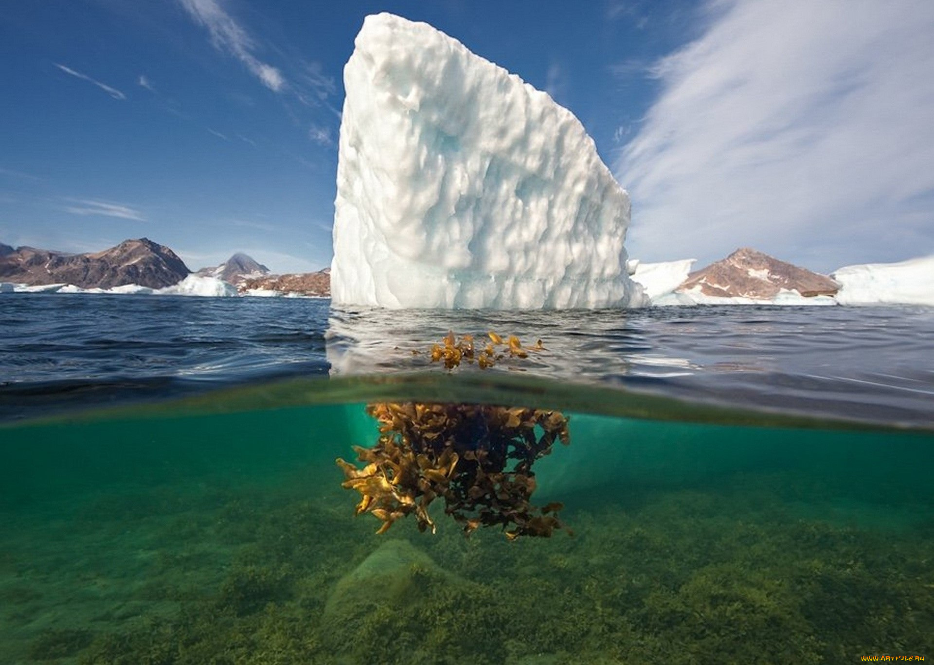 Реалми видео обои. Айсберг. Зимний Байкал. Чудеса природы. Антарктида.