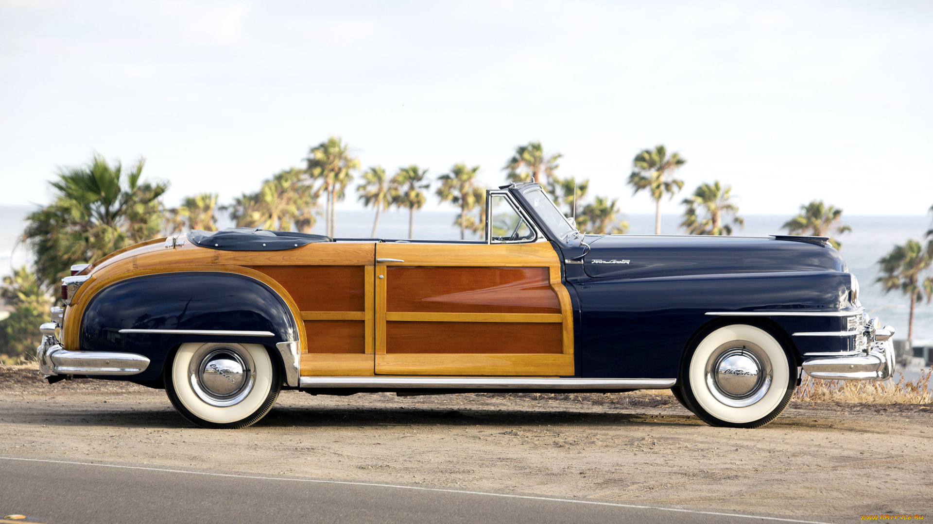 chrysler, town, &, country, convertible, 1947, автомобили, chrysler, town, convertible, country, 1947