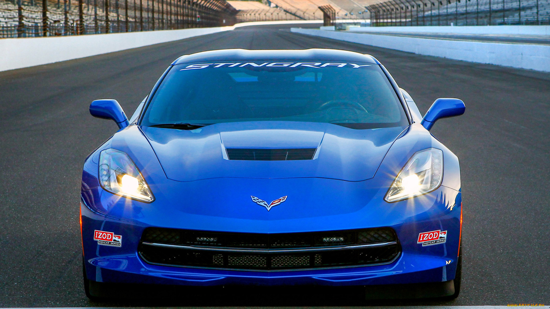 corvette, stingray, indy, 500, pace, car, 2013, автомобили, corvette, stingray, indy, 500, pace, car, 2013, blue