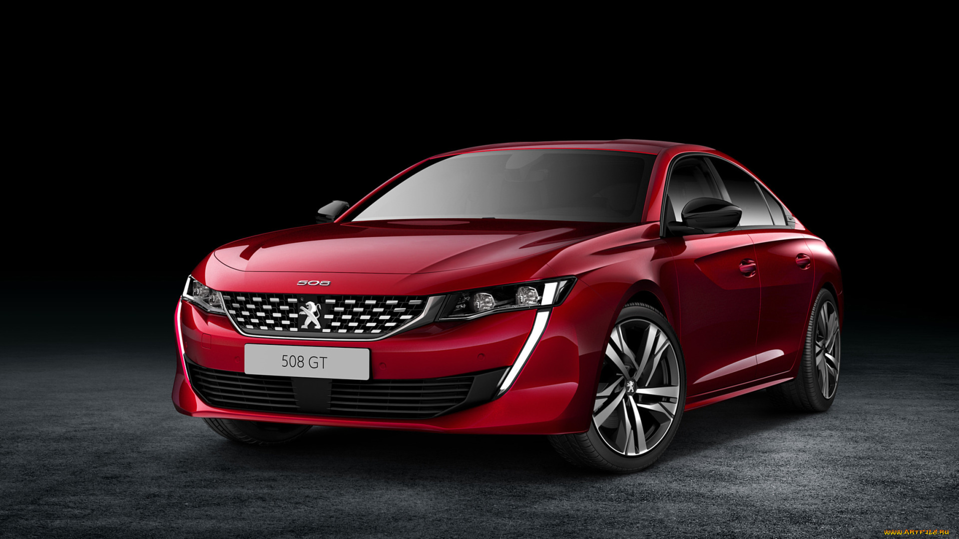 peugeot, 508, gt, 2019, автомобили, peugeot, gt, 508, красный, 2019