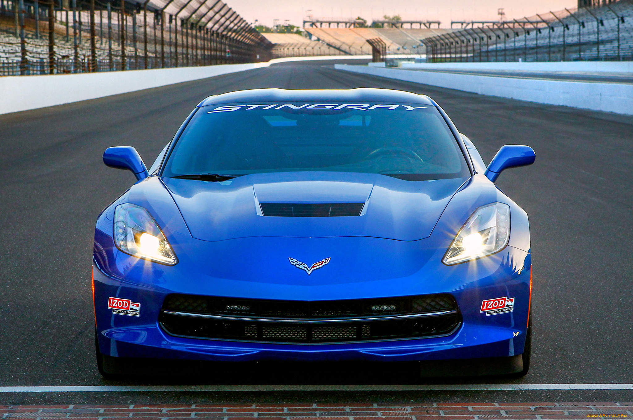 corvette, stingray, indy, 500, pace, car, 2013, автомобили, corvette, stingray, indy, 500, pace, car, 2013, blue