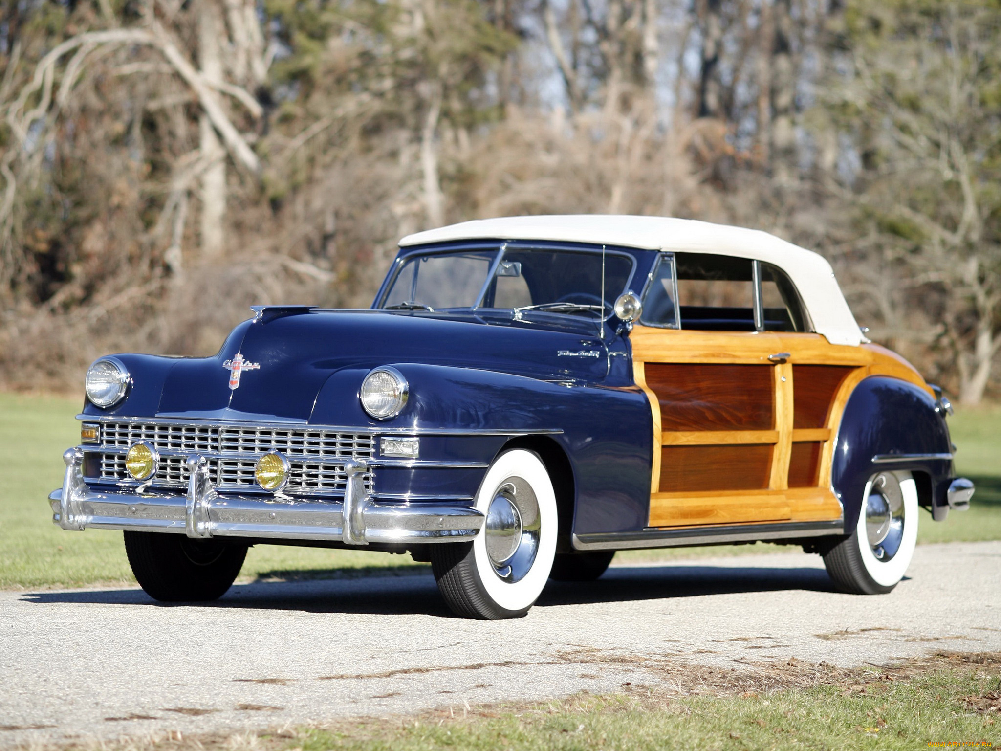 chrysler, town, &, country, convertible, 1947, автомобили, chrysler, convertible, country, town, 1947