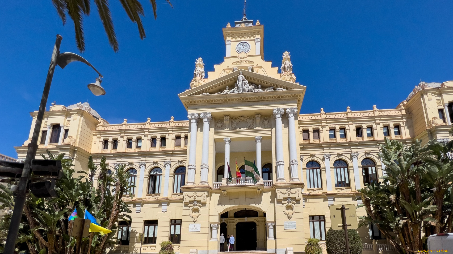 malaga, spain, города, -, здания, , дома