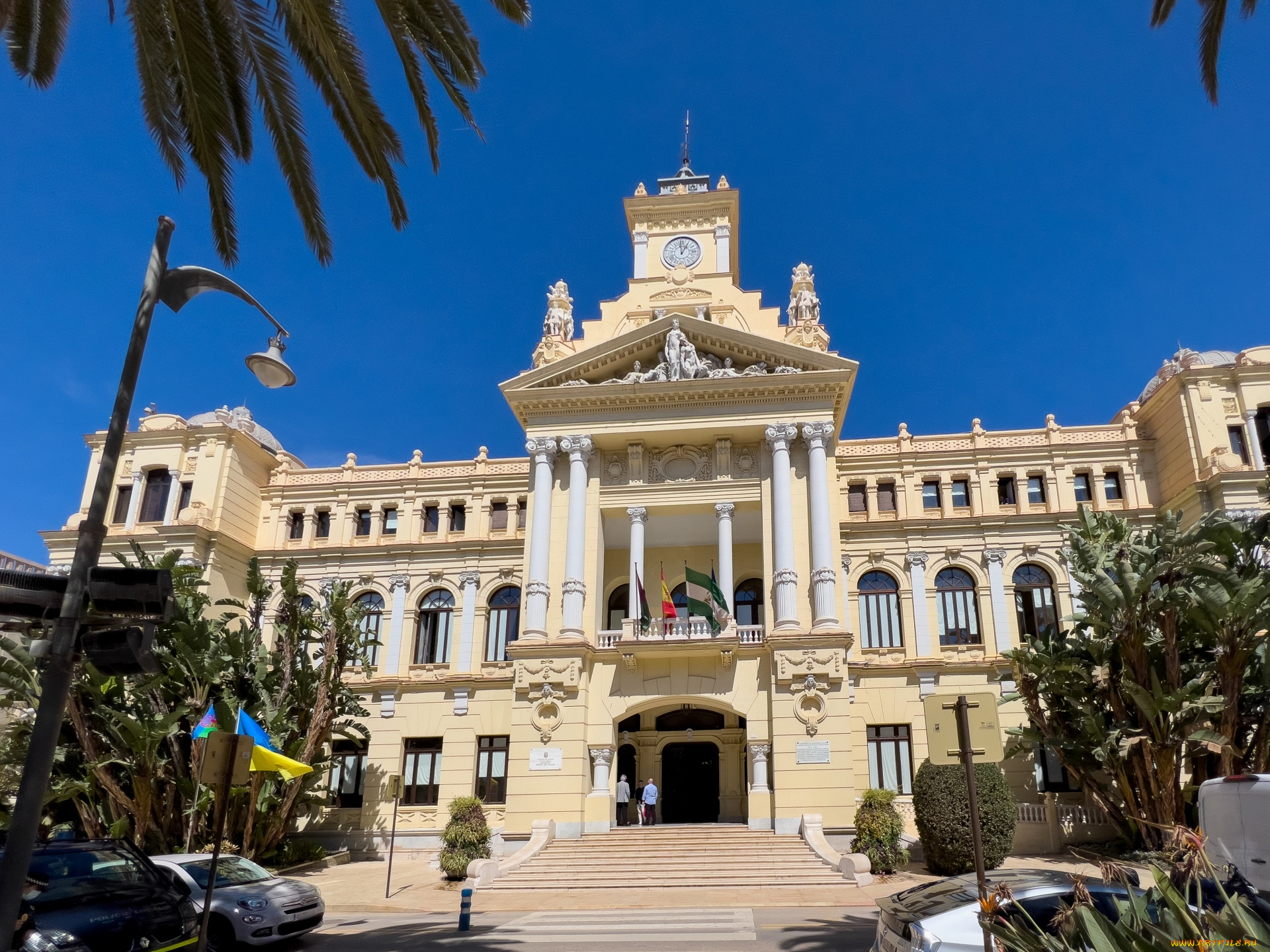 malaga, spain, города, -, здания, , дома