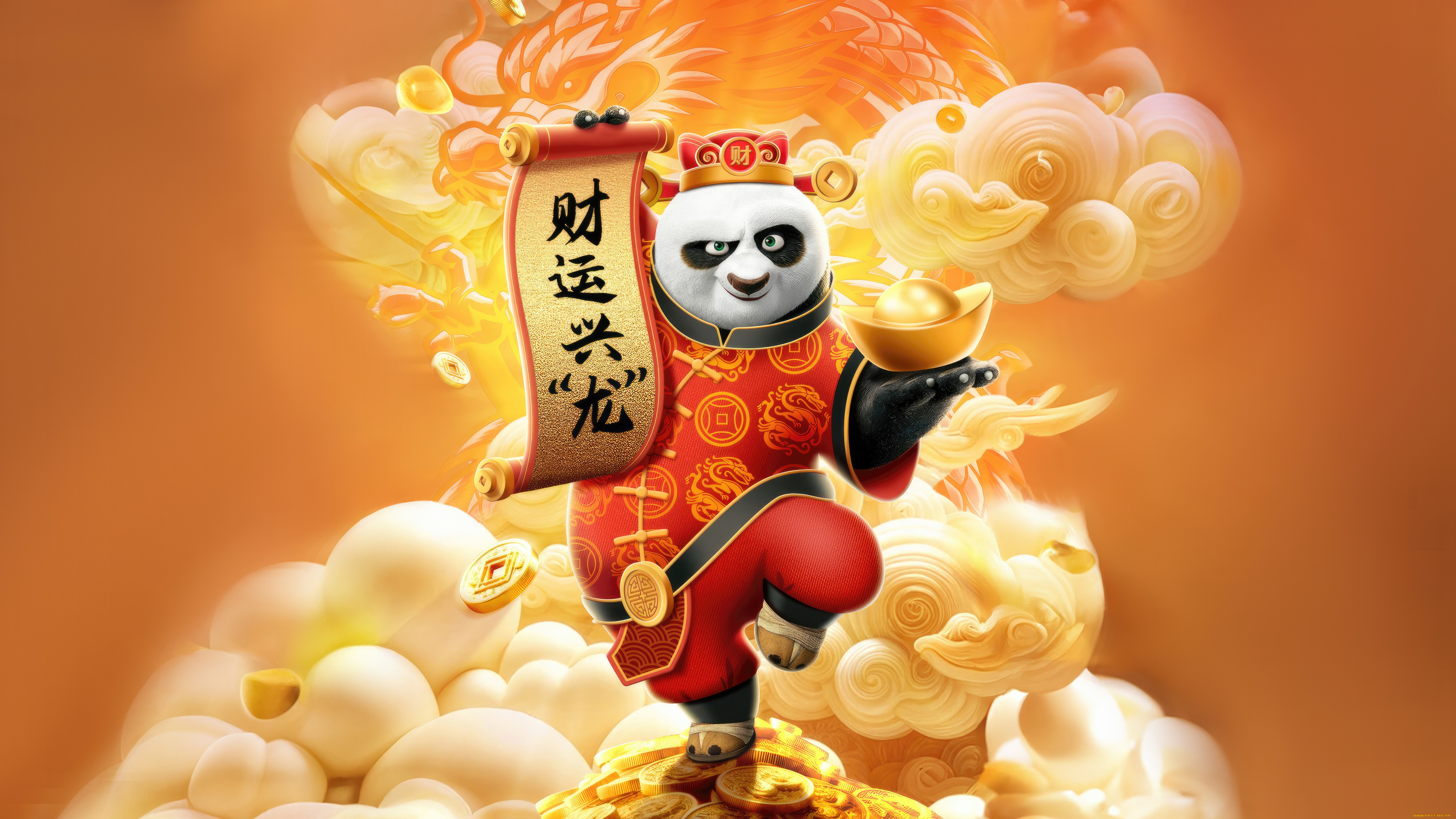 мультфильмы, kung, fu, panda, 4, kung, fu, panda, 4