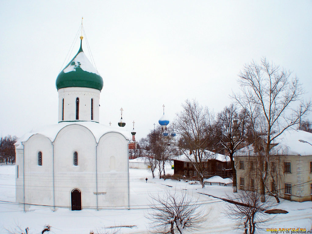 переславль, спасо, преображенский, собор, xii, века, города, православные, церкви, монастыри