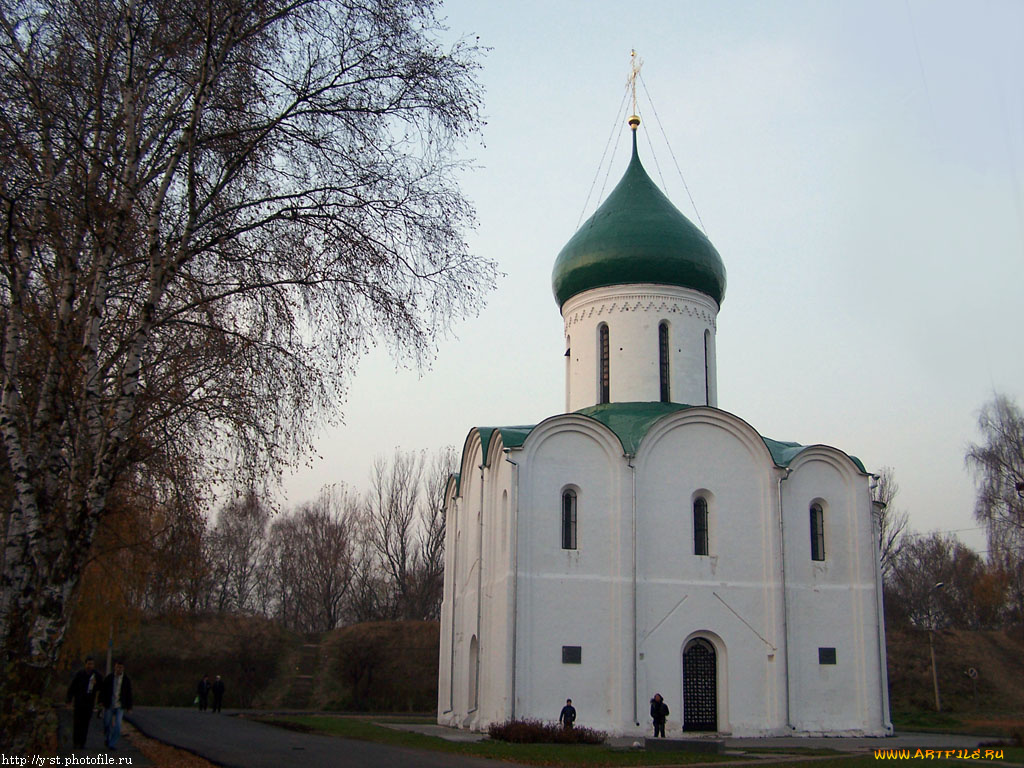 переславль, спасо, преображенский, собор, xii, века, города, православные, церкви, монастыри