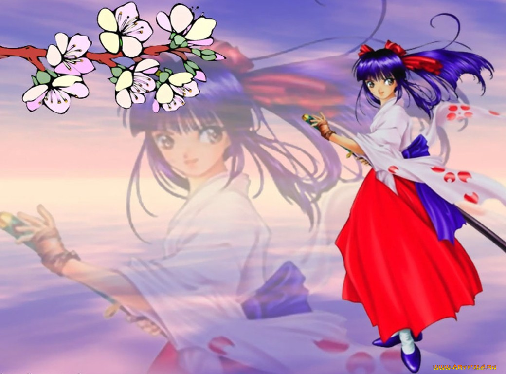 аниме, sakura, wars