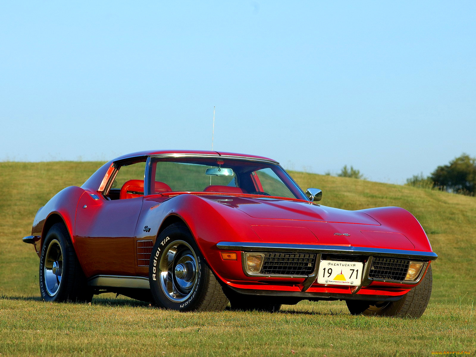 corvette, c3, 1968, автомобили