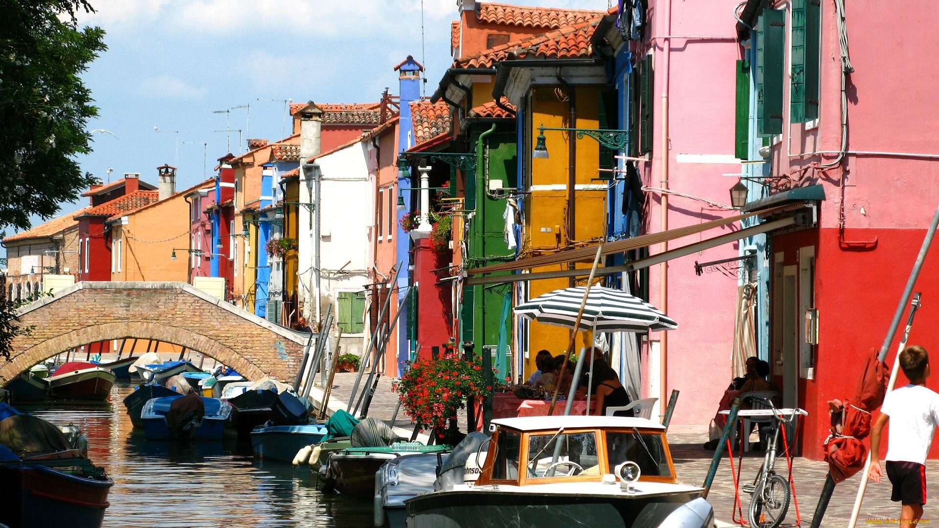 burano, italy, города, улицы, площади, набережные