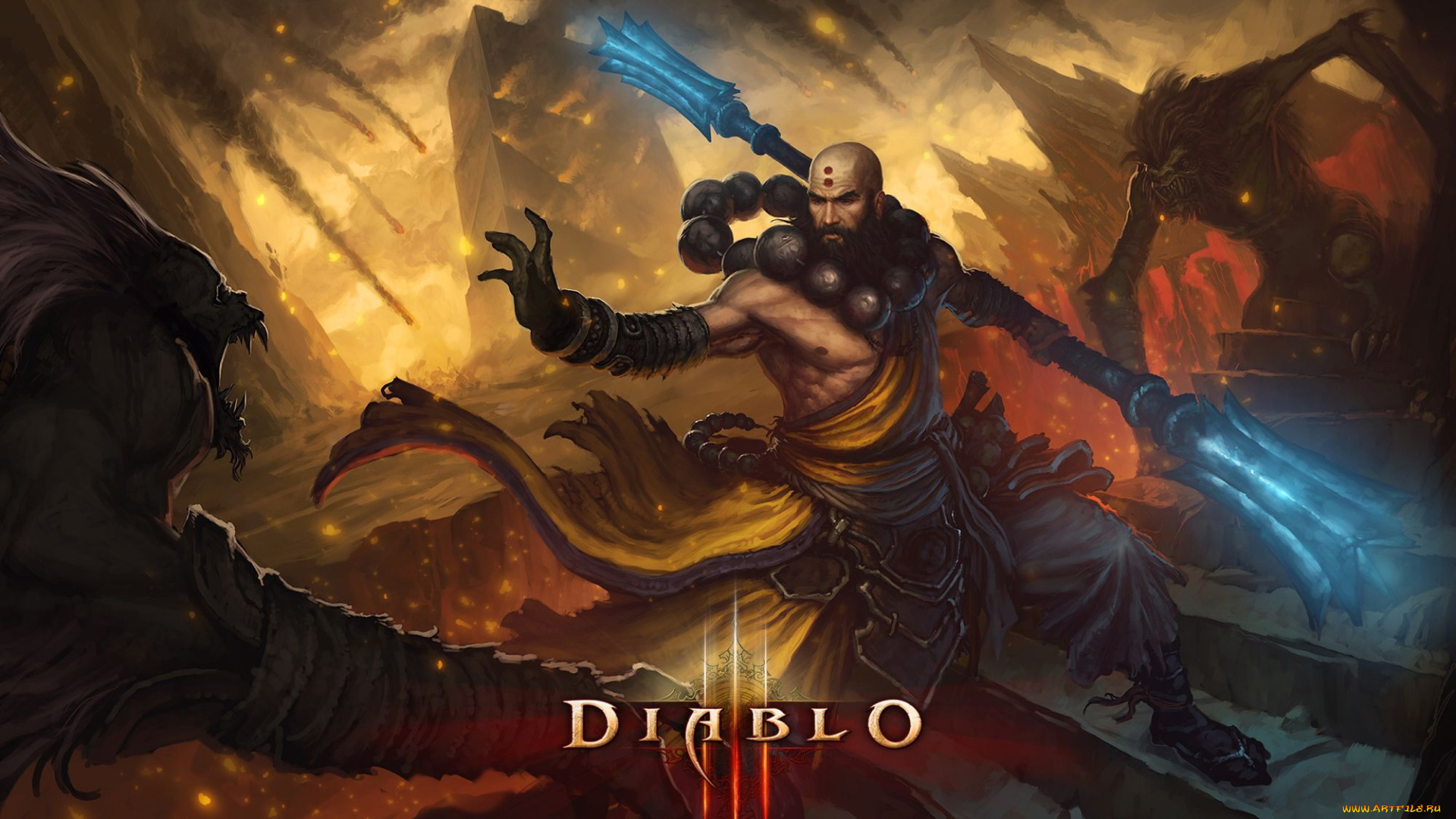 diablo, iii, видео, игры