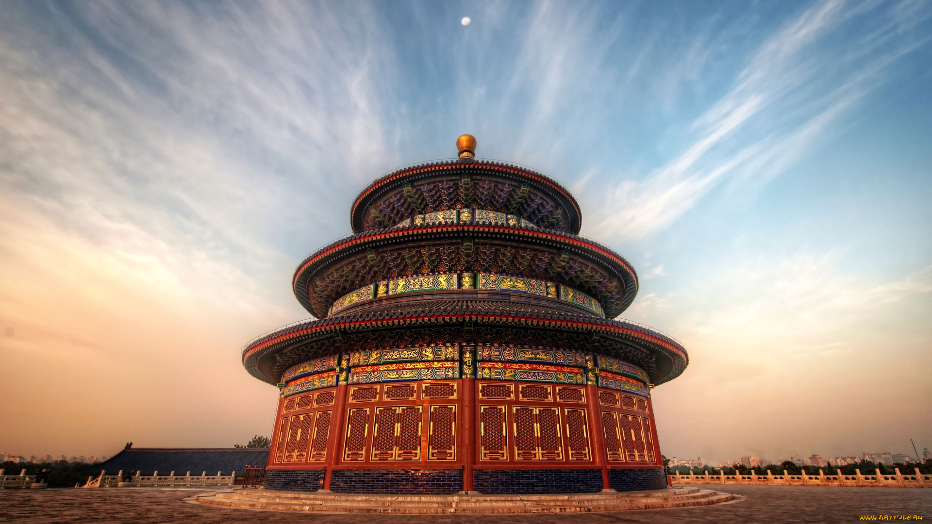 the, temple, of, heaven, beijing, china, города, буддистские, другие, храмы